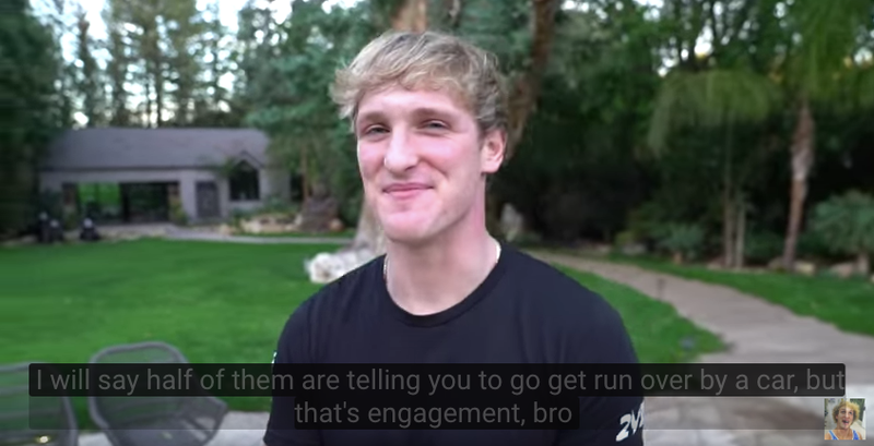 Illustration for article titled Logan Paul's Eye-Rolling Return To YouTube